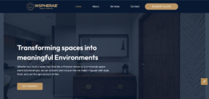Turning An Interior Studio Into A Conversion‑Ready Brand – Inspherae’ Designs & Developments